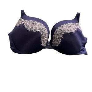 Victoria Secert Elegant Lace Trim Push Up Bra 34C